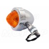 MIGACZE KIERUNKOWSKAZY KIERUNKI JAJKO CHROM METAL 12V 10W HOMOLOGACJA E11