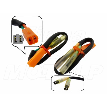 ADAPTER PRZEJŚCIE KIERUNKÓW HONDA KAWASAKI ZX ZR NINJA Z750 Z1000 EX ZR KLE