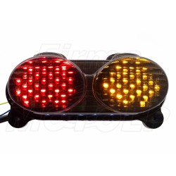 TYLNA LAMPA TYŁ LED Z KIERUNKAMI DYMIONA KAWASAKI ZX-6R ZX-9R ZR7 NINJA ZZR 600 ZX900 rok produkcji 1998 - 2007