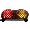 TYLNA LAMPA TYŁ LED Z KIERUNKAMI DYMIONA KAWASAKI ZX-6R ZX-9R ZR7 NINJA ZZR 600 ZX900 rok produkcji 1998 - 2007