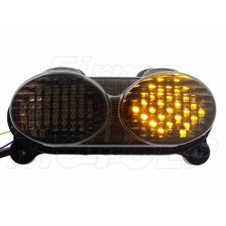TYLNA LAMPA TYŁ LED Z KIERUNKAMI DYMIONA KAWASAKI ZX-6R ZX-9R ZR7 NINJA ZZR 600 ZX900 rok produkcji 1998 - 2007