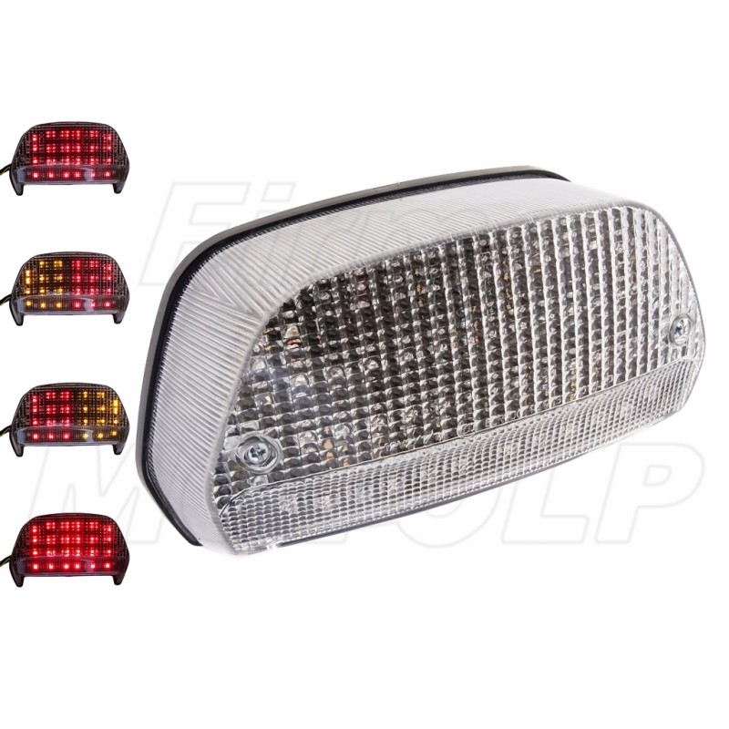 TYLNA LAMPA TYŁ LED Z KIERUNKAMI KAWASAKI ZR 550 ZEPHYR rok produkcji 1990 - 1999 HOMOLOGACJA E11