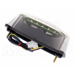 TYLNA LAMPA TYŁ LED Z KIERUNKAMI KAWASAKI ZR 550 ZEPHYR rok produkcji 1990 - 1999 HOMOLOGACJA E11