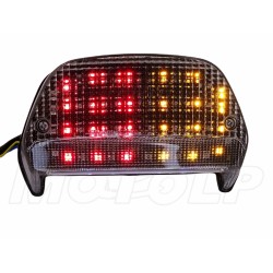 TYLNA LAMPA TYŁ LED Z KIERUNKAMI KAWASAKI ZR 550 ZEPHYR rok produkcji 1990 - 1999 HOMOLOGACJA E11