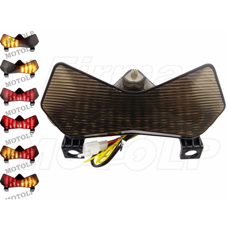 TYLNA LAMPA TYŁ LED DYMIONA Z KIERUNKAMI KAWASAKI ZX-6 R RR Z750 Z1000 ZR1000 rok produkcji 2003 – 2006