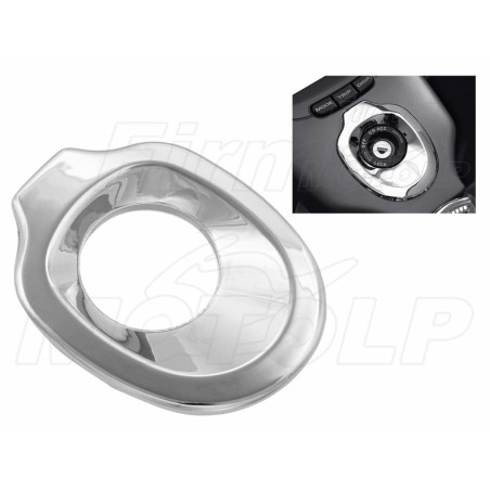 CHROMOWANA NAKŁADKA AKCENT STACYJKI KLUCZYKA HONDA GL 1800 GOLDWING rok produkcji 2001-2005