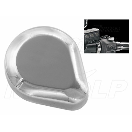 NAKŁADKA NA WŁĄCZNIK / WYŁĄCZNIK ZAPŁONU CHROM HONDA GL 1800 GOLDWING rok produkcji 2001-2011