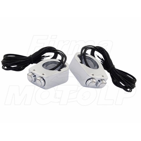 WŁĄCZNIKI WYŁĄCZNIKI ZAPŁONU KILL SWITCH KLAKSONU ŚWIATEŁ OSTRZEGAWCZYCH NA KIEROWNICĘ 25,4MM 1 CAL