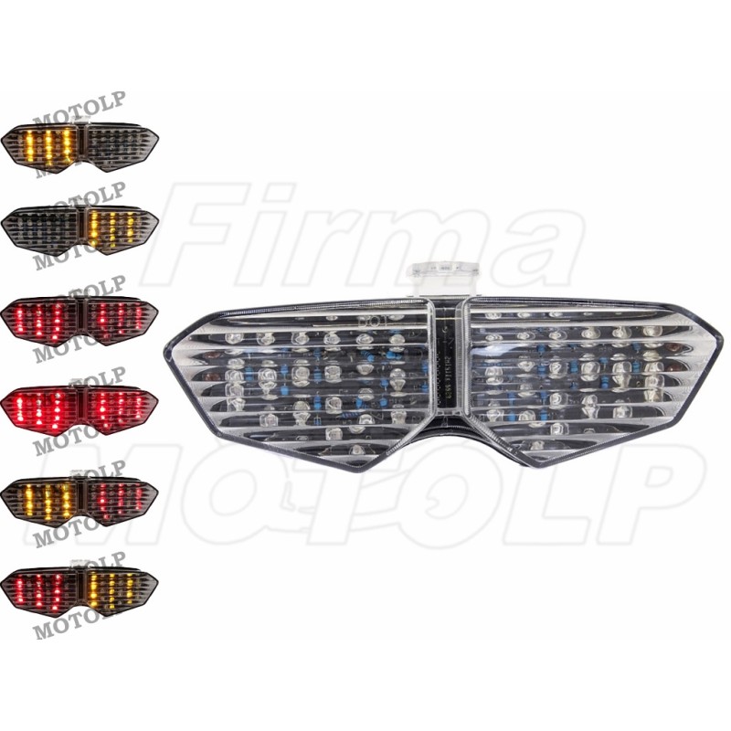 TYLNA LAMPA TYŁ LED BIAŁA Z KIERUNKOWSKAZAMI YAMAHA YZF 600 R6 R6S XTZ 1200