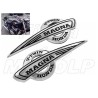 EMBLEMAT ZNACZEK NAKLEJKA LOGO NA ZBIORNIK HONDA VF 250 750 1100 MAGNA