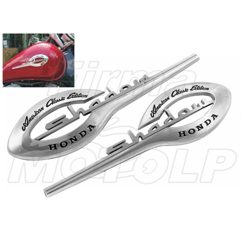 EMBLEMAT ZNACZEK NAKLEJKA LOGO NA ZBIORNIK HONDA VT 600 750 1100 SHADOW AERO
