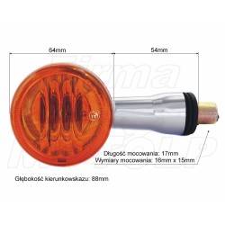 KIERUNKOWSKAZY TYLNE TYŁ SUZUKI VL 800 1500 VOLUSIA VS 650 800 1500 INTRUDER VZR 1800 R HOMOLOGACJA E11