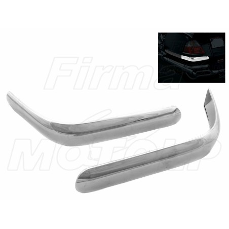 LISTWY ROGOWE DOLNYCH KUFRÓW NA KUFRY CHROM HONDA GL 1800 GOLDWING rok produkcji 2001 - 2009