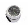 ZEGAREK MOTOCYKLOWY UNIWERSALNY NA KIEROWNICĘ 22MM LUB 25,4MM 1 CAL POLEROWANE ALUMINIUM