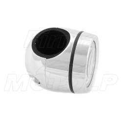 ZEGAREK MOTOCYKLOWY UNIWERSALNY NA KIEROWNICĘ 22MM LUB 25,4MM 1 CAL POLEROWANE ALUMINIUM