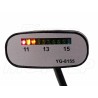 DIODOWY WSKAŹNIK ŁADOWANIA AKUMULATORA DIODY LED WOLTOMIERZ 12V SREBRNY YG-8155
