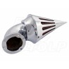 STOŻKOWY FILTR POWIETRZA CHROM HARLEY HD GAŹNIKI TYPU S&S ORAZ CV CUSTOM EVO XL SPORTSTER