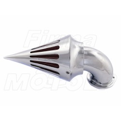 STOŻKOWY FILTR POWIETRZA CHROM HARLEY HD GAŹNIKI TYPU S&S ORAZ CV CUSTOM EVO XL SPORTSTER