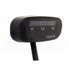 DIODOWY WSKAŹNIK NAPIĘCIA AKUMULATORA DIODY LED WOLTOMIERZ 12V CZARNY YG-8155