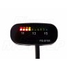 DIODOWY WSKAŹNIK NAPIĘCIA AKUMULATORA DIODY LED WOLTOMIERZ 12V CZARNY YG-8155