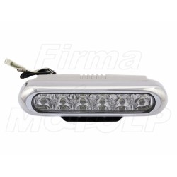 PRZEDNIE LAMPY PRZÓD DIODOWE 12 LED DO JAZDY DZIENNEJ BIAŁE DIODY HOMOLOGACJA E8