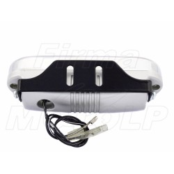 PRZEDNIE LAMPY PRZÓD DIODOWE 12 LED DO JAZDY DZIENNEJ BIAŁE DIODY HOMOLOGACJA E8