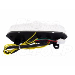 TYLNA LAMPA TYŁ LED BIAŁA Z KIERUNKOWSKAZAMI YAMAHA YZF 600 R6 R6S XTZ 1200