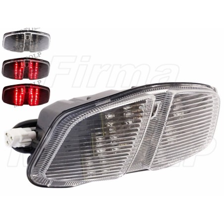 TYLNA LAMPA TYŁ LED BIAŁA SUZUKI GSXR GSX-R GSX-R 600 750 rok produkcji 2006-2007 HOMOLOGACJA E4/E11