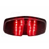 TYLNA LAMPA TYŁ LED BIAŁA SUZUKI GSXR GSX-R GSX-R 600 750 rok produkcji 2006-2007 HOMOLOGACJA E4/E11