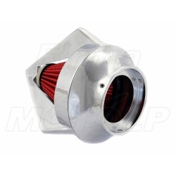 WKŁAD Z OBUDOWĄ CHROM DO STOŻKOWEGO FILTRA POWIETRZA HARLEY DAVIDSON HD DYNA TOURING