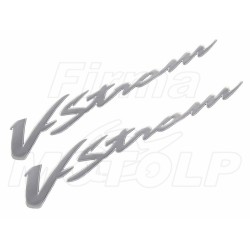 EMBLEMAT ZNACZEK NAKLEJKA 3D CHROM SILIKON SUZUKI DL 650 1000 1050 V-STROM