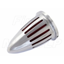 WKŁAD Z OBUDOWĄ CHROM DO STOŻKOWEGO FILTRA POWIETRZA HARLEY HD S&S CV CUSTOM EVO XL SPORTSTER