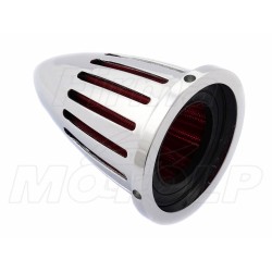 WKŁAD Z OBUDOWĄ CHROM DO STOŻKOWEGO FILTRA POWIETRZA HARLEY DAVIDSON HD XL SPORTSTER