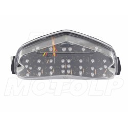 TYLNA LAMPA TYŁ LED CLEAR SUZUKI GSXR GSX-R GSX-R 600 750 rok produkcji 2004-2005 HOMOLOGACJA E11