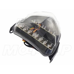 TYLNA LAMPA TYŁ LED CLEAR SUZUKI GSXR GSX-R GSX-R 600 750 rok produkcji 2004-2005 HOMOLOGACJA E11