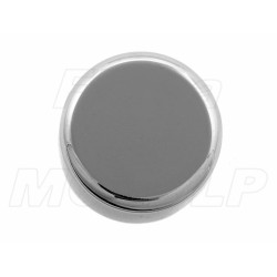 OZDOBNA NAKŁADKA NASADKA KAPSEL NA ŚRUBĘ ŚRUBKĘ NAKRĘTKĘ 22 - 22MM CHROM METAL