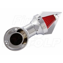 STOŻKOWY FILTR POWIETRZA CHROM HARLEY DAVIDSON HD ROAD KING CVO ELEKTRA GLIDE TRI ULTRA STREET SPECIAL TUNING