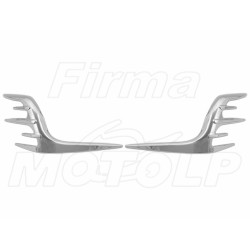 NAKŁADKI TYLNYCH GŁOŚNIKÓW TYŁ AKCENT CHROM PŁOMIEŃ HONDA GL 1800 GOLD WING 2012-2017
