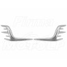NAKŁADKI TYLNYCH GŁOŚNIKÓW TYŁ AKCENT CHROM PŁOMIEŃ HONDA GL 1800 GOLD WING 2012-2017