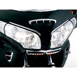 NAKŁADKI WLOTU POWIETRZA OWIEWKI CHROM AKCENT HONDA GL 1800 GOLD WING 2001-2011