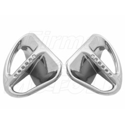NAKŁADKI WLOTU POWIETRZA OWIEWKI CHROM AKCENT HONDA GL 1800 GOLD WING 2001-2011