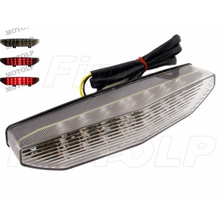TYLNA LAMPA TYŁ LED BIAŁA KAWASAKI ZX-6 R ZX-10 GTR 1400 roczniki 2006-2009 HOMOLOGACJA E11