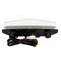 TYLNA LAMPA TYŁ LED BIAŁA KAWASAKI ZX-6 R ZX-10 GTR 1400 roczniki 2006-2009 HOMOLOGACJA E11