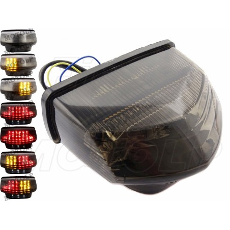 TYLNA LAMPA TYŁ LED DYMIONA Z KIERUNKAMI HONDA CBR 600 RR CBR600 roczniki 2007-2009