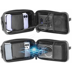 WODOODPORNE ETUI UCHWYT POKROWIEC NA TELEFON SMARTFON NA KIEROWNICĘ 22-32MM