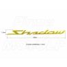 EMBLEMAT ZNACZEK NAKLEJKA 3D SILIKON HONDA VT 125 500 600 750 1100 C SHADOW