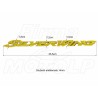 EMBLEMAT ZNACZEK NAKLEJKA LOGO HONDA GL 500 650 FJS 400 600 FCS SILVER WING