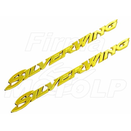 EMBLEMAT ZNACZEK NAKLEJKA LOGO HONDA GL 500 650 FJS 400 600 FCS SILVER WING