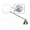 LUSTERKO CHROM METAL UCHWYT OBEJMA NA KIEROWNICĘ 22MM / 25,4MM 1 CAL
