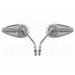 LUSTRA LUSTERKA CHROMOWANE METALOWE HARLEY DAVIDSON HD H-D 8MM